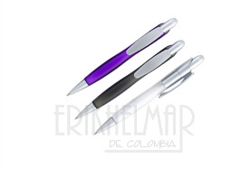 Boligrafo transparente