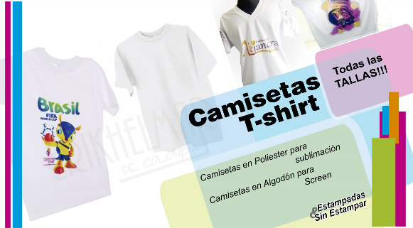 Quisas te interesen Camisetas Promocionales