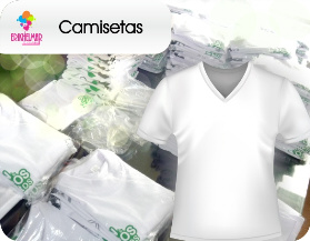 Camisetas estampadas para campañas politicas