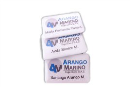 Botones promocionales rectangulares