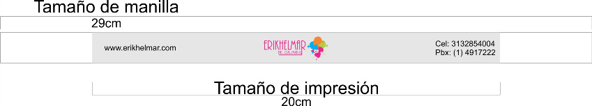 Manillas publicitarias