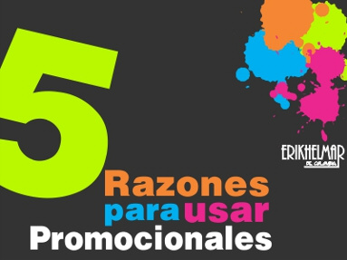 Razones para usar articulos promocionales